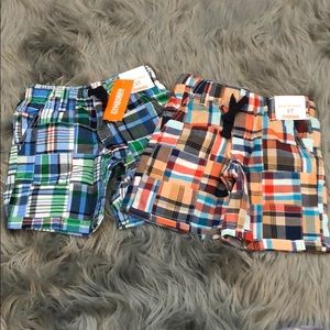Two Boys plaid shorts